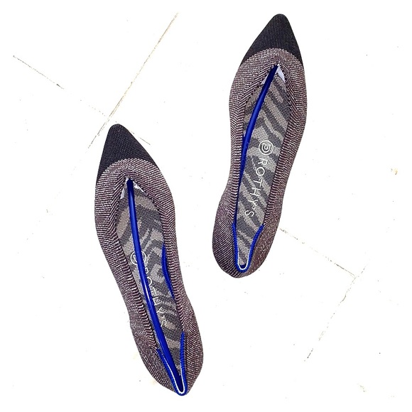 - Rothy’s Twilight Metallic Captoe Points - Picture 10 of 10